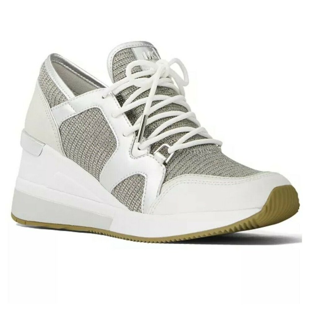 Michael Kors Liv Trainer Glitter Chain Khaki